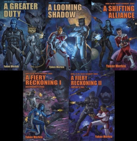 Galaxy Ascendant series so far (through 5)