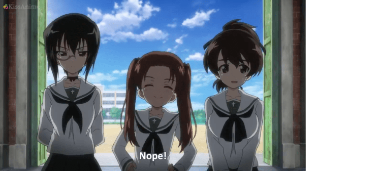 Girls Und Panzer Episode 2 Screenshot 1