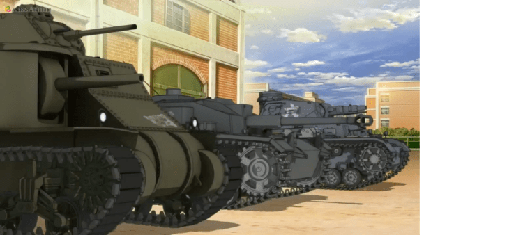 Girls Und Panzer Episode 2 Screenshot (11)
