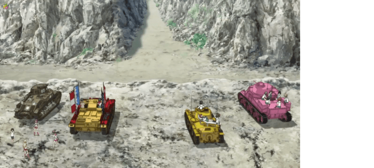 Girls Und Panzer Episode 4 Screenshot (7)