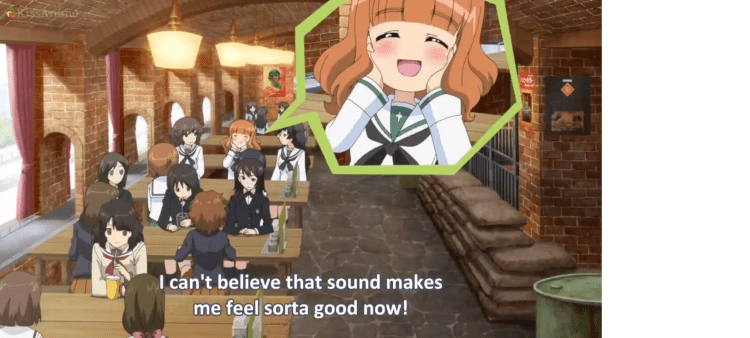 Girls Und Panzer Episode 5 Screenshot (1)