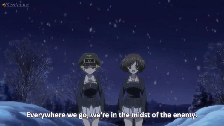 Girls Und Panzer Episode 9 Screenshot (10)